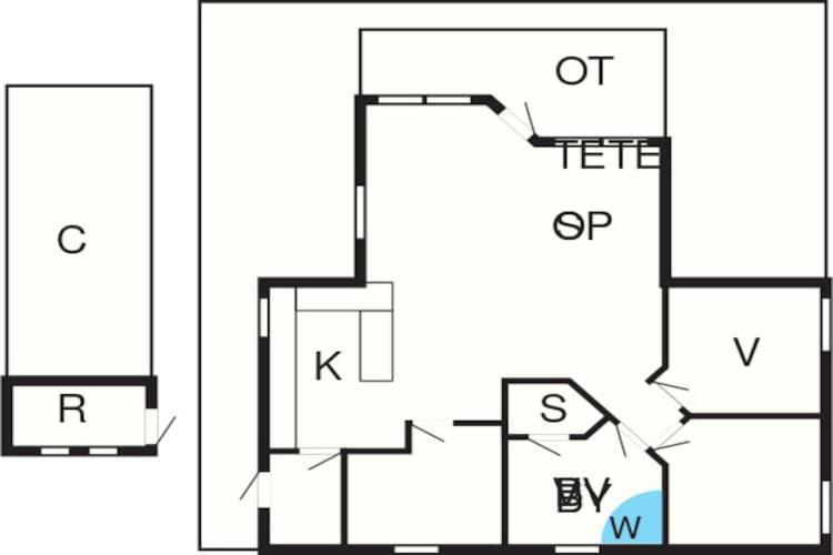 Three-Bedroom Holiday home in Rødby 38 Kramnitse Eksteriør billede